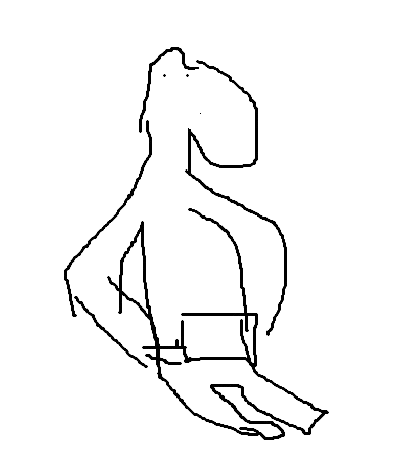 抽象馬